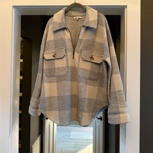 Madewell Soft Gray Knit Sweater